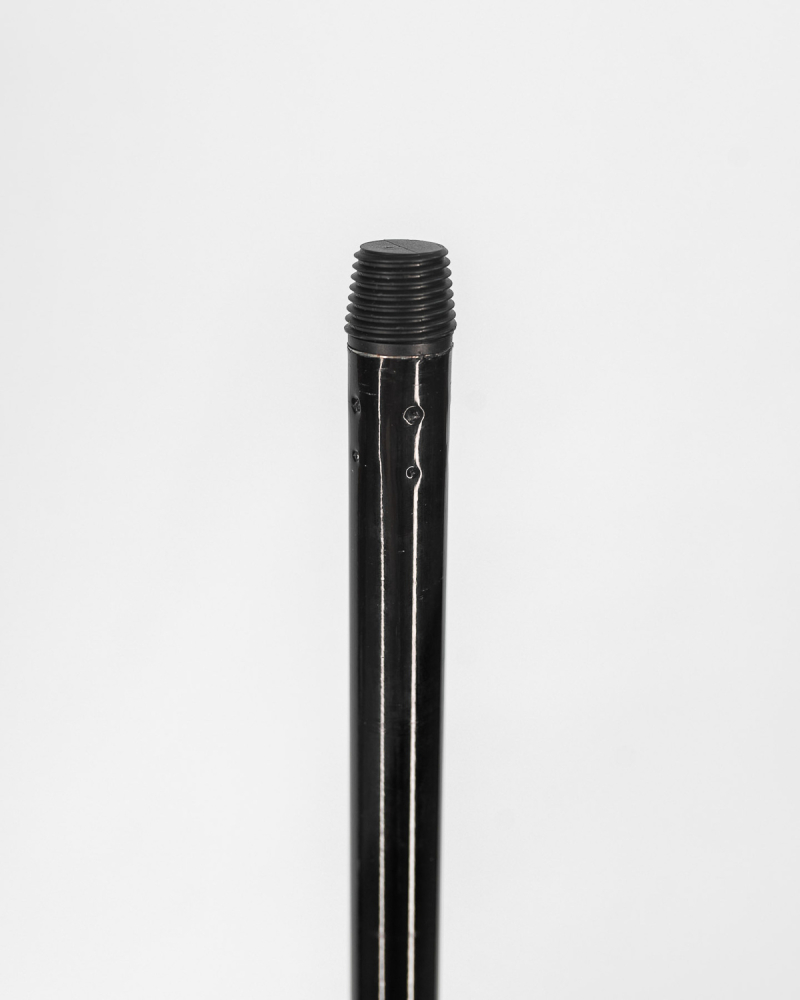 Metall-Stiel Kunstoffmantel mit Gewinde